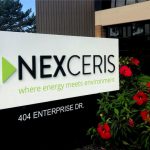 Nexceris Company Sign