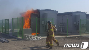 Lithium-Ion Battery Fire