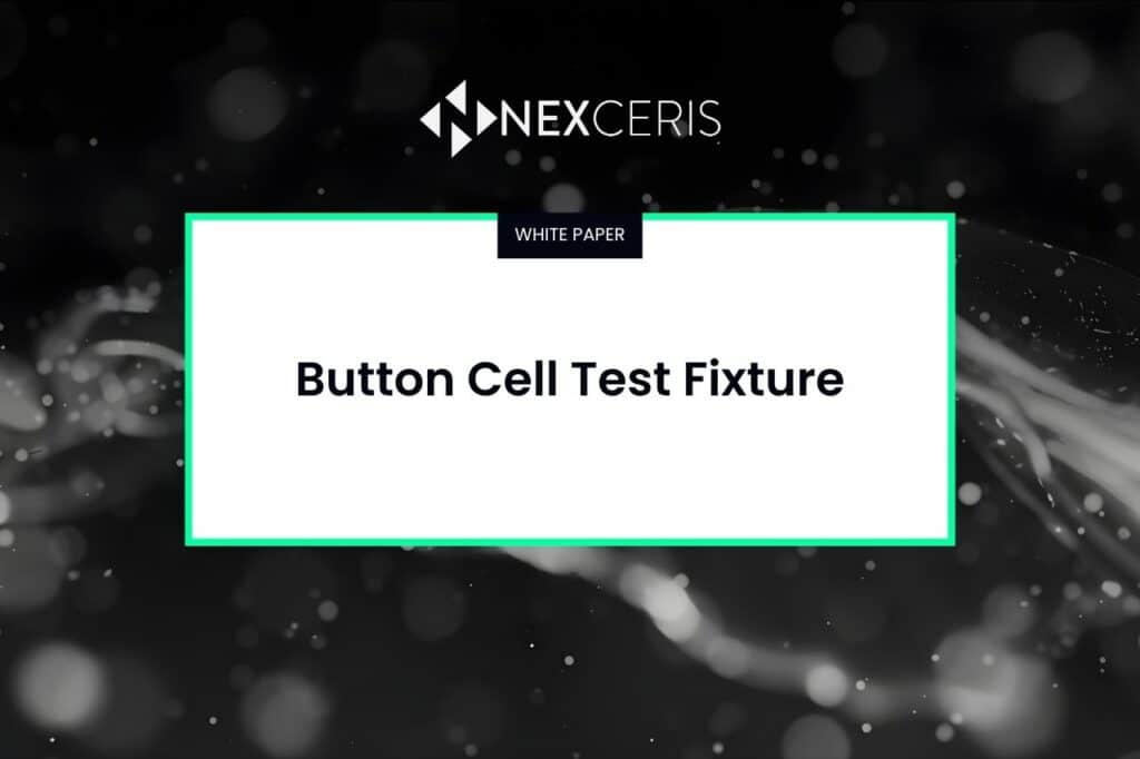 White Paper: Button Cell Test Fixture Cover Image